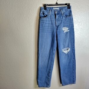 Levi's '94 Baggy High Rise Distressed Jeans Sz 26